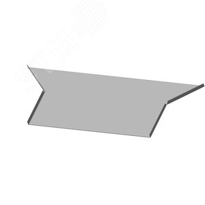 Крышка отвода бокового КНЛ-ОБ40 УТ1,5, оцинкованный лист(толщина покрытия 10 -18 мкм) S1,0