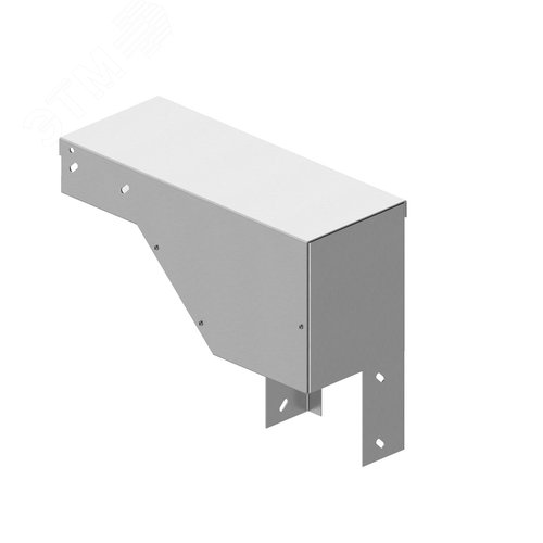 Изображение товара Поворот вертикальный с разворотом трассы на 90 вниз левый ПВРНл 150х50 УТ1,5, горячее цинкование S1,5 (шт)