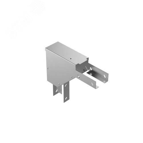 Изображение товара Поворот вертикальный замковый с разворотом трассы на 90 вниз правый ПВЗРНп 200х50 УХЛ1, горячее цинкование, S1,5 (шт)