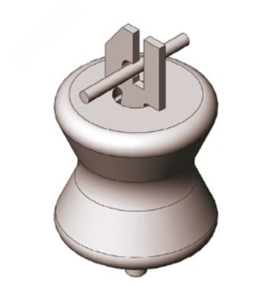 Изображение товара Троллеедержатель У1246 У2 для стальных троллеев монтаж до 660 В, Россия