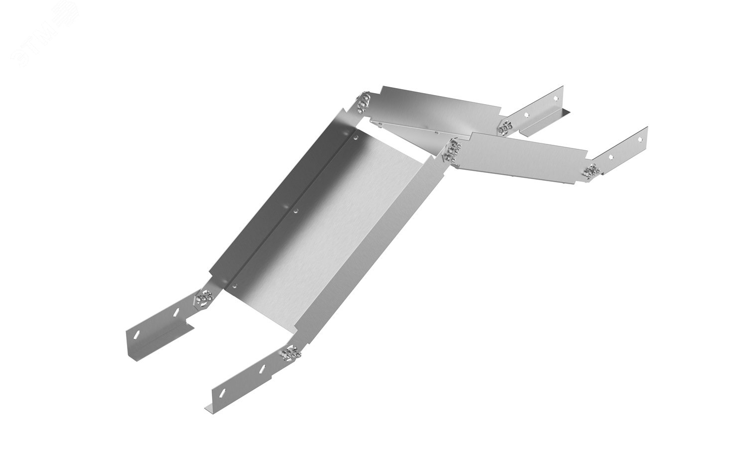 Изображение товара Угол замковый УВШЗ 200х65 сталь горячеоцинкованная