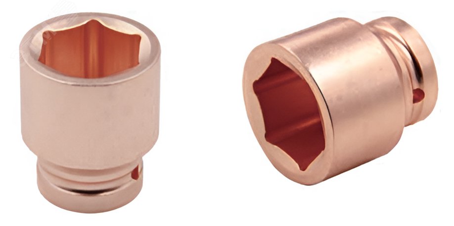 Изображение товара Головка торцевая ударная искробезопасная 1'' 6 гр 1135284HORTZ