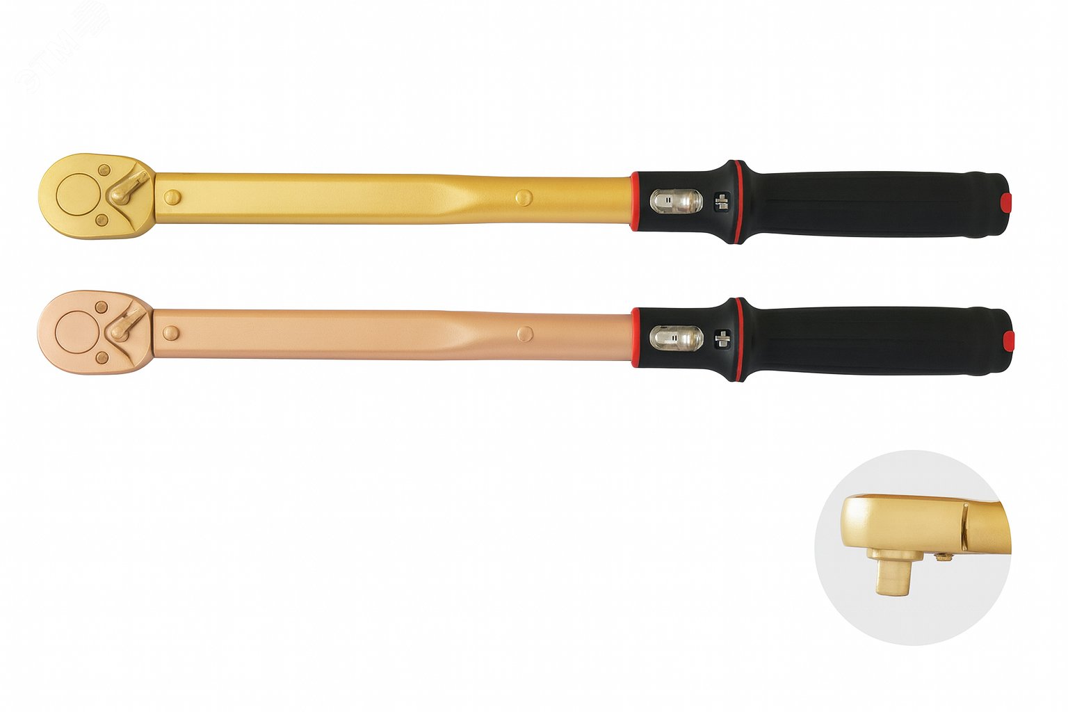 Изображение товара Ключ динамометрический 3/8'' 5-50 Нм 360 мм BeCu искробезопасный 309A-1002 (шт)