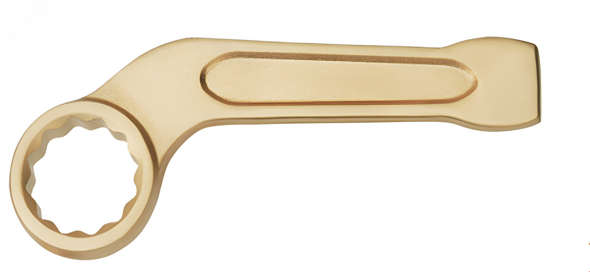 Изображение товара Ключ гаечный ударный изогнутый 24 искробезопасный AlCu HORTZ