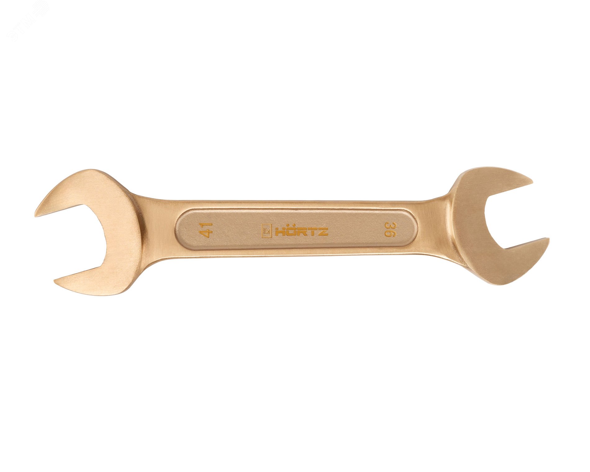 Изображение товара Ключ гаечный рожковый двусторонний искробезопасный 36х41 мм HORTZ