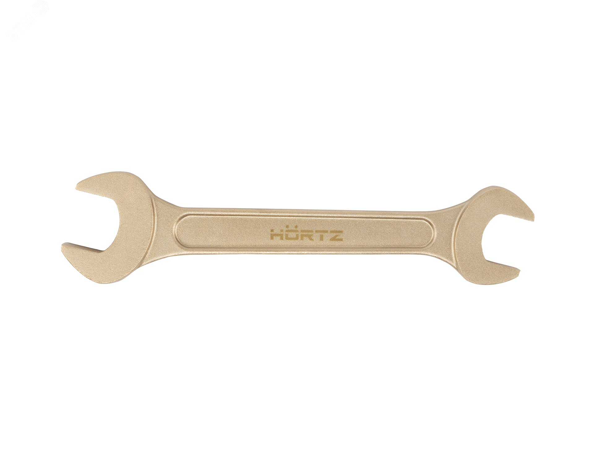 Изображение товара Гаечный рожковый двусторонний ключ HORTZ 65х75 искробезопасный для взрывоопасных зон