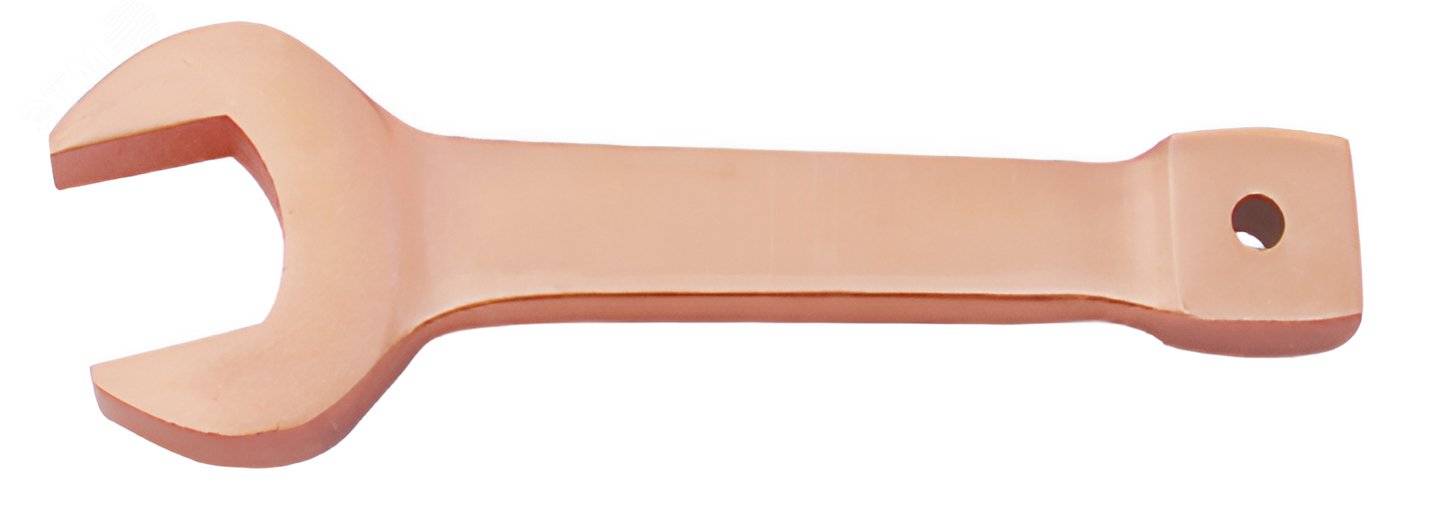 Изображение товара Ключ гаечный рожковый ударный облегчённый 27 искробезопасный HORTZ