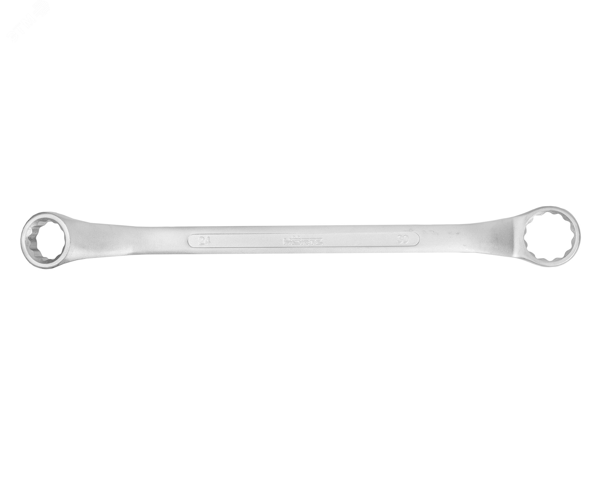 Изображение товара Ключ накидной двусторонний 24х30 хромированный (шт)