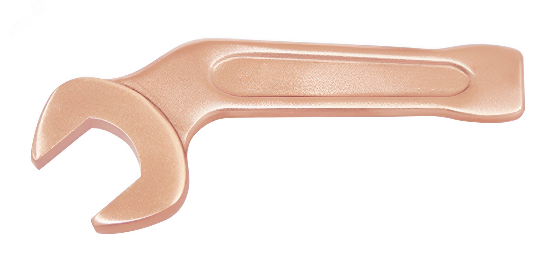 Изображение товара Ключ рожковый ударный изогнутый 27 искробезопасный сплав BeCu HORTZ