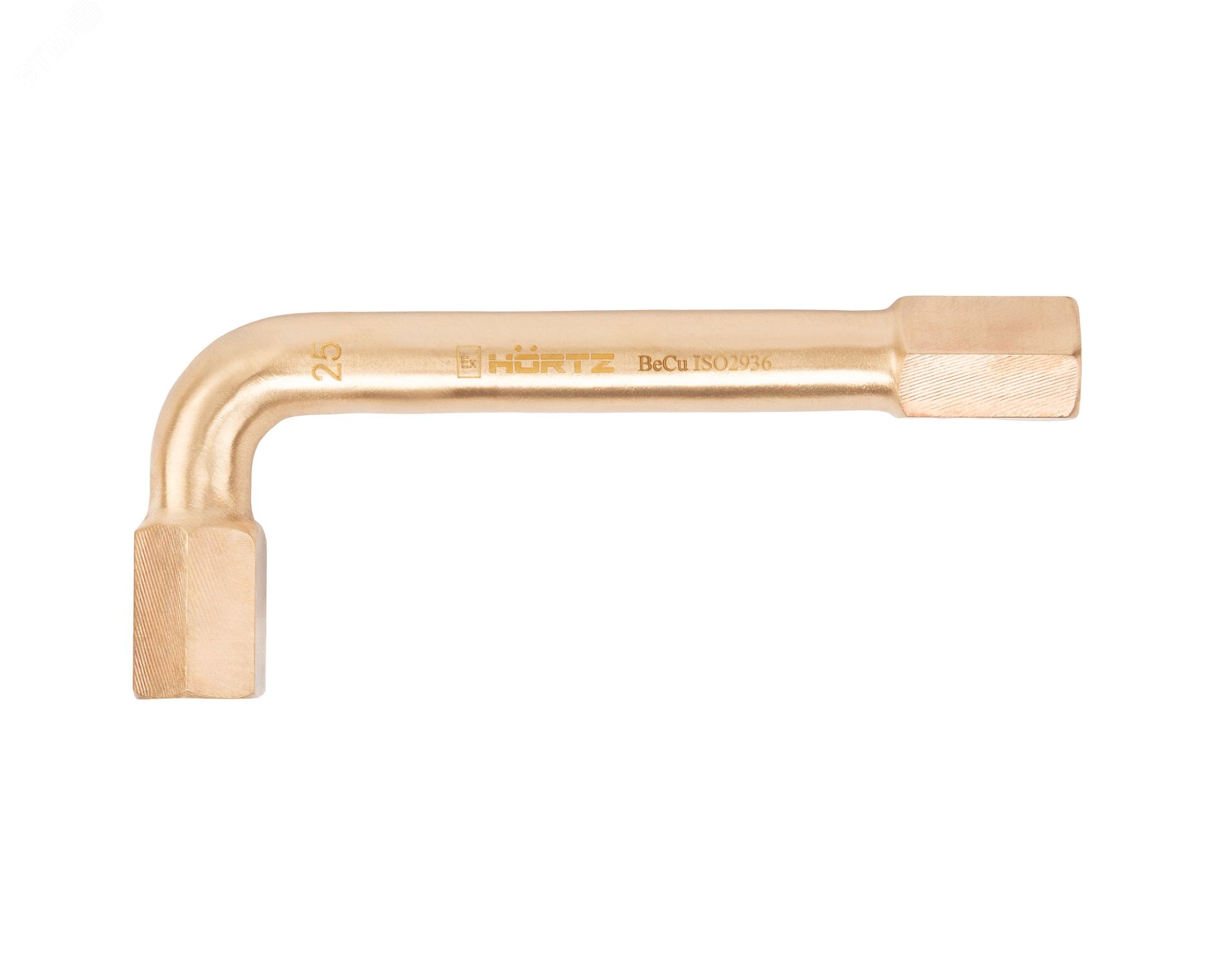Изображение товара Искробезопасный шестигранный ключ HORTZ 25 мг, сплав BeCu, сертифицированный