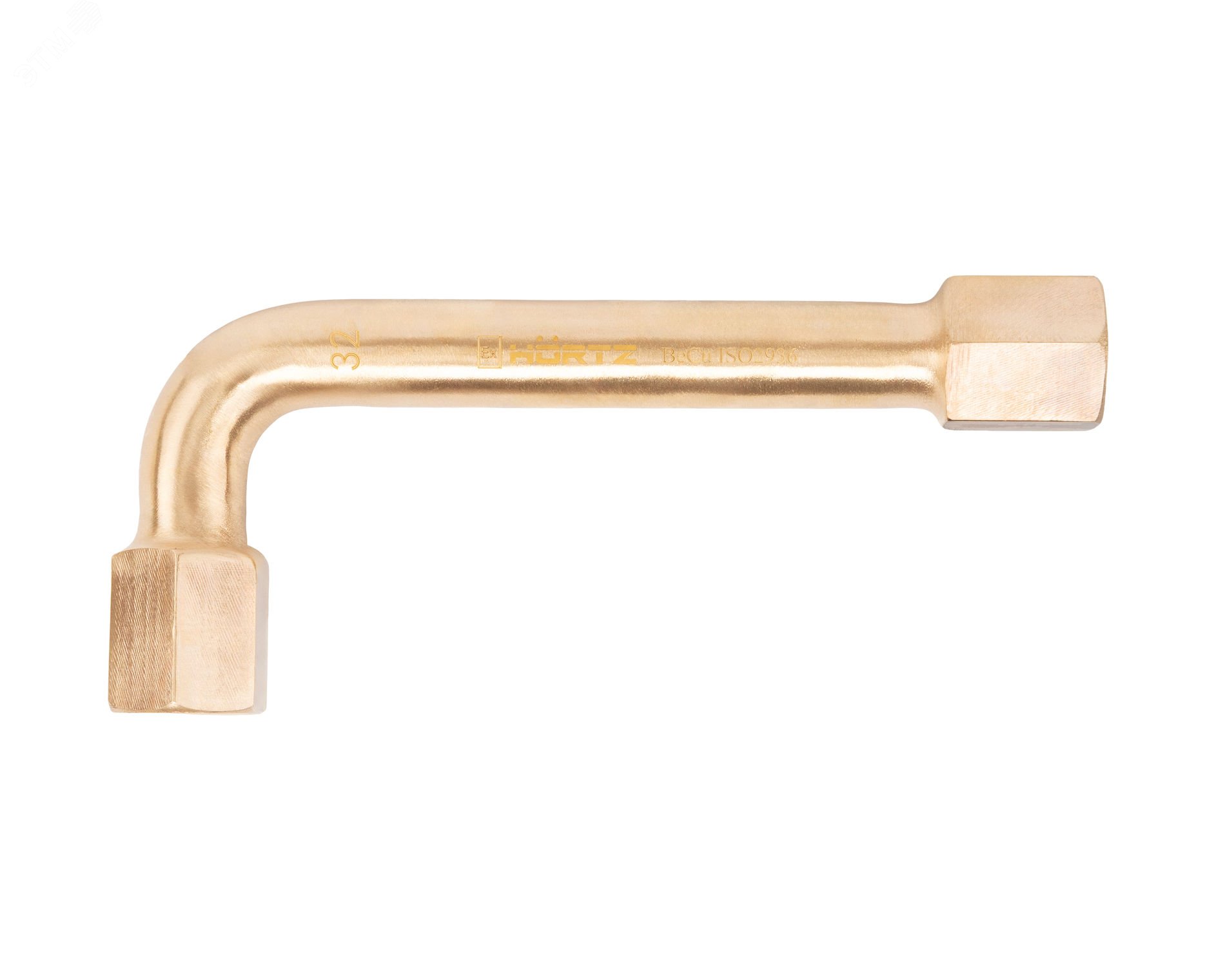 Изображение товара Ключ шестигранный искробезопасный BeCu 166-32 HORTZ для опасных условий