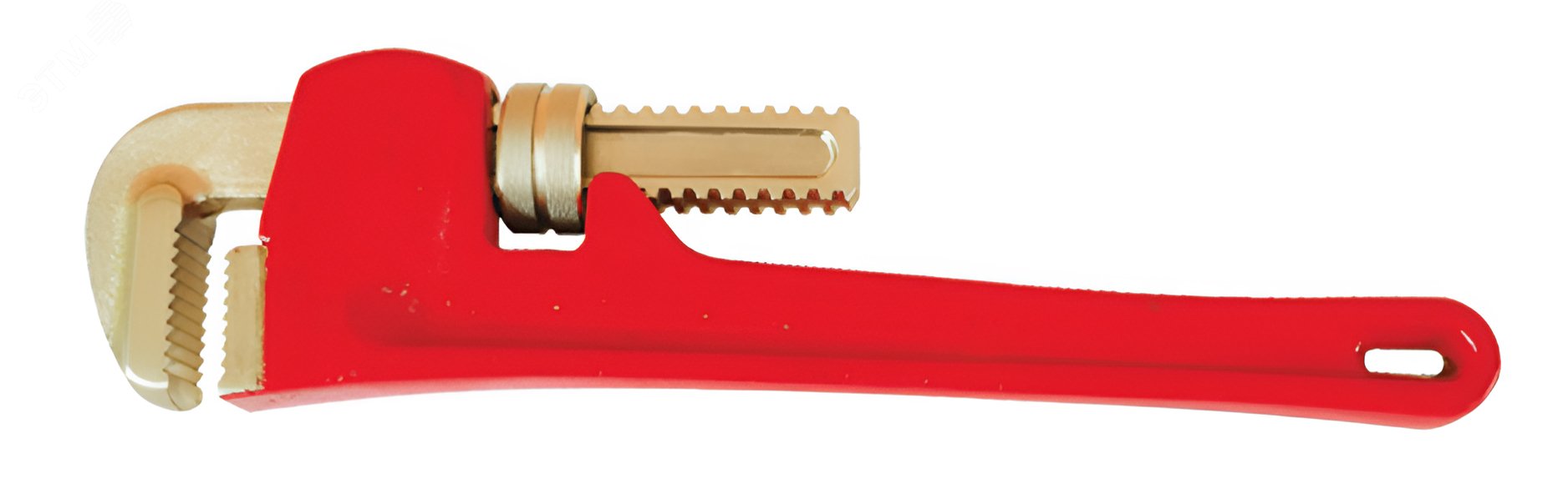 Изображение товара Ключ трубный американский искробезопасный 25x200 сплав AlCu HORTZ