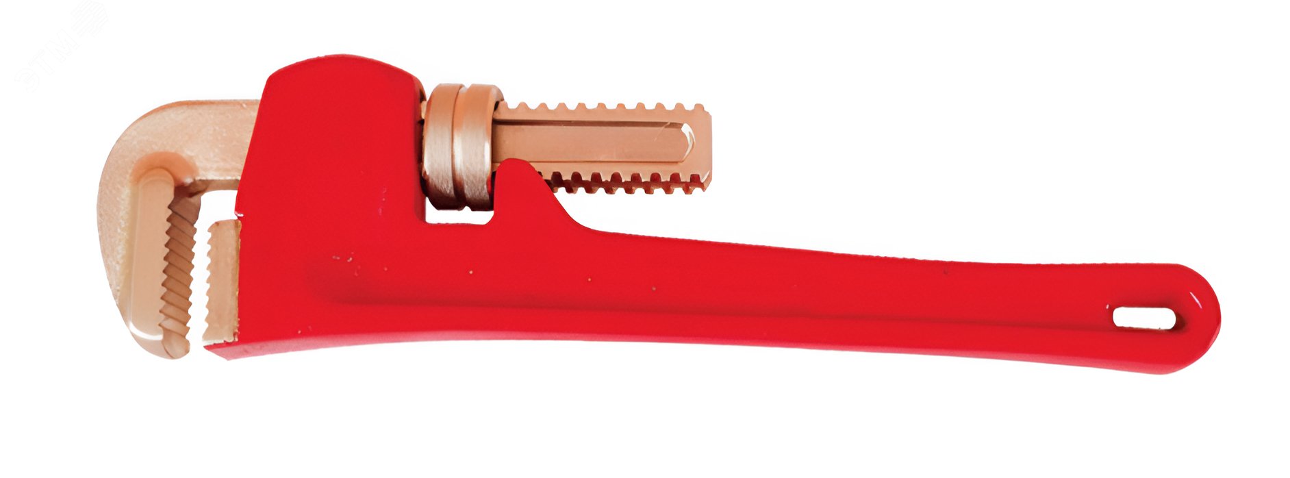 Изображение товара Ключ трубный американский 85x900 искробезопасный сплав BeCu HORTZ