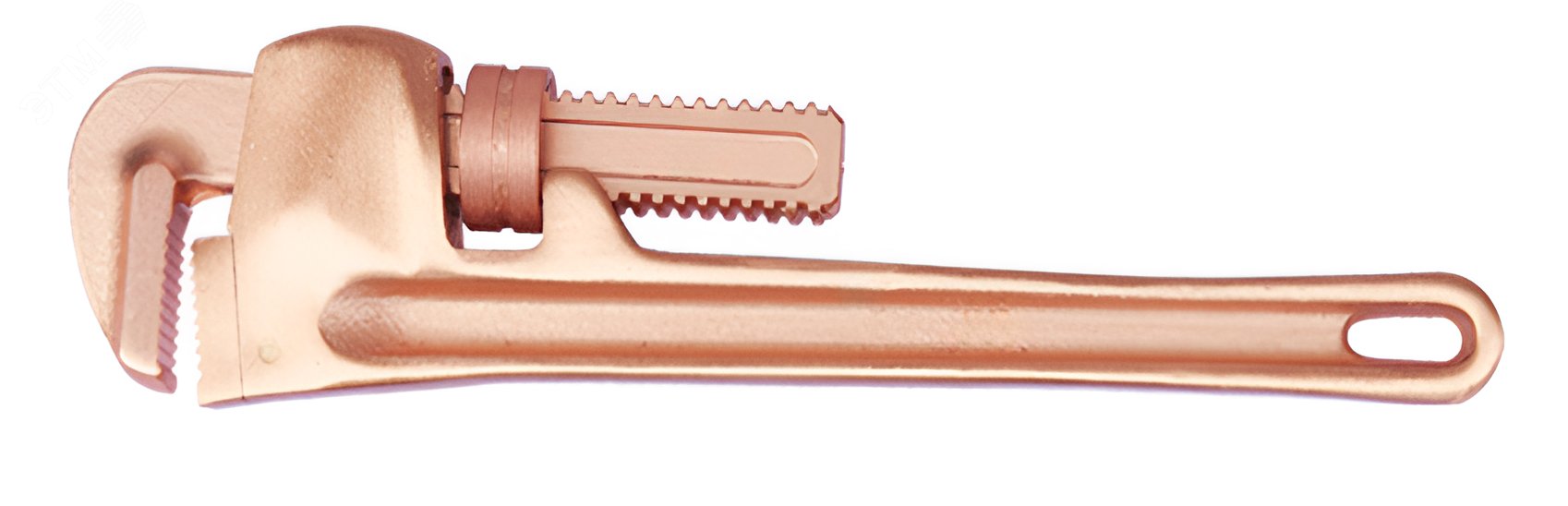 Изображение товара Ключ трубный американский 110x1200 искробезопасный сплав BeCu HORTZ