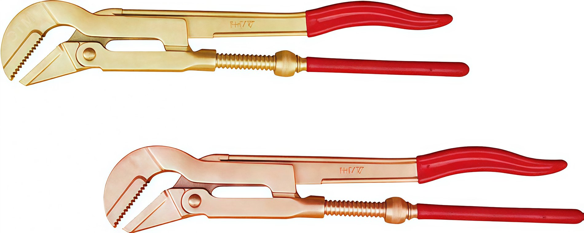 Изображение товара Ключ трубный шведский 45 50 BeCu искробезопасный HORTZ