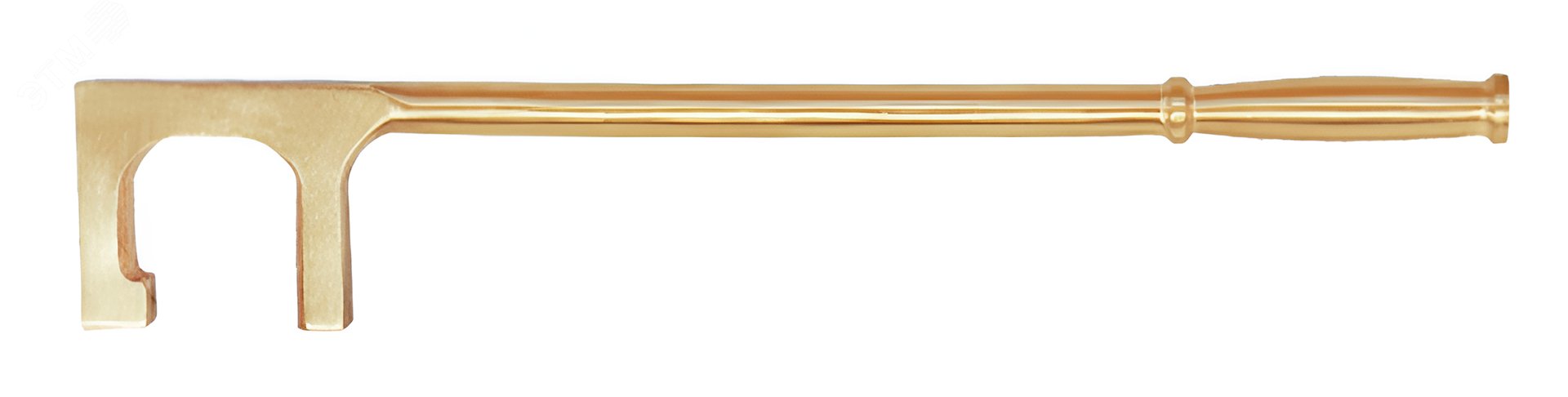 Изображение товара Ключ вентильный с прямоугольным сечением со шлицем 28х250 искробезопасный сплав AlCu 175-28 (шт)