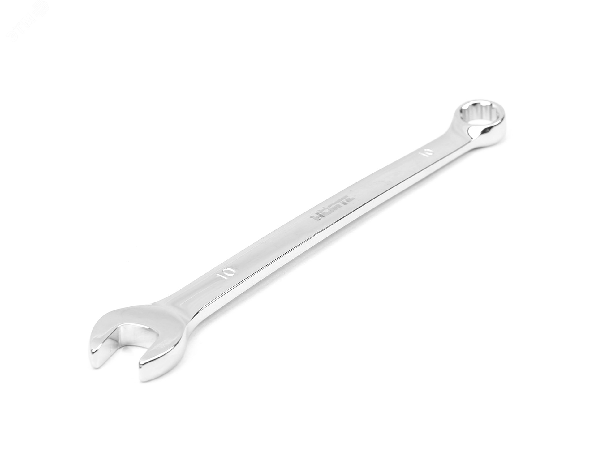 Изображение товара Ключ гаечный комбинированный удлиненный HORTZ 10х10 хромированный