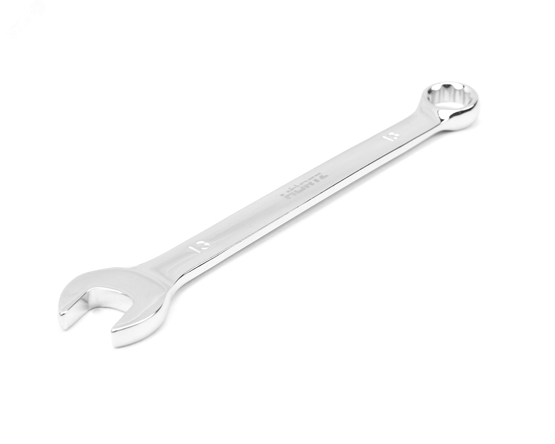 Изображение товара Ключ гаечный комбинированный удлиненный 13х13 хромированный L:179 мм (шт)