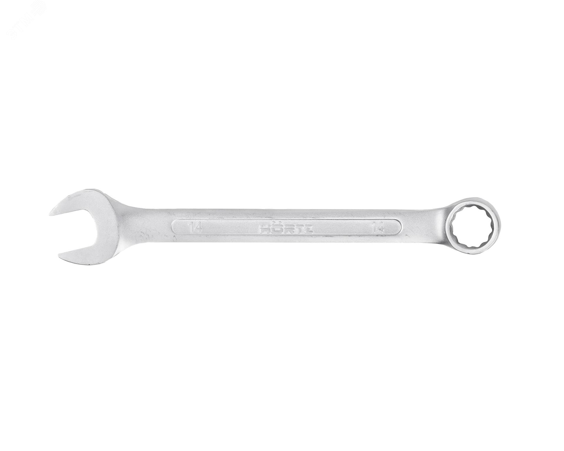 Изображение товара Ключ гаечный комбинированный 14х14 хромирование (шт)