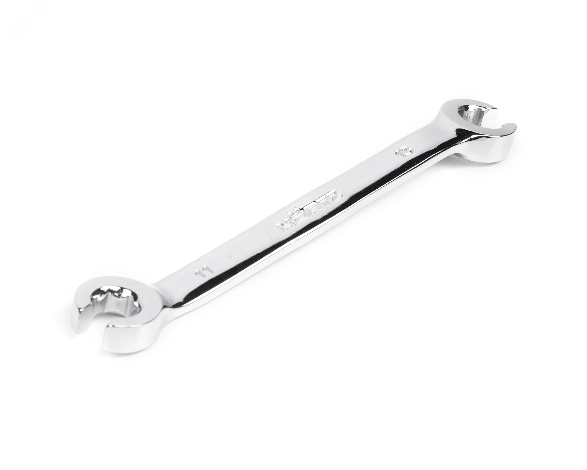 Изображение товара Ключ накидной разрезной двусторонний 11х13 хромированный (шт)