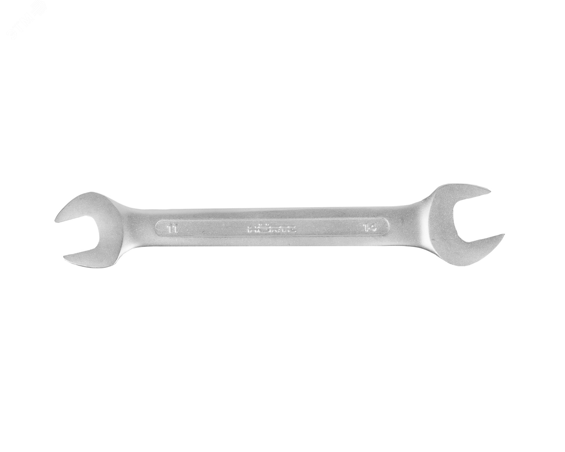 Изображение товара Ключ гаечный двусторонний 11х14 сатинированный HORTZ