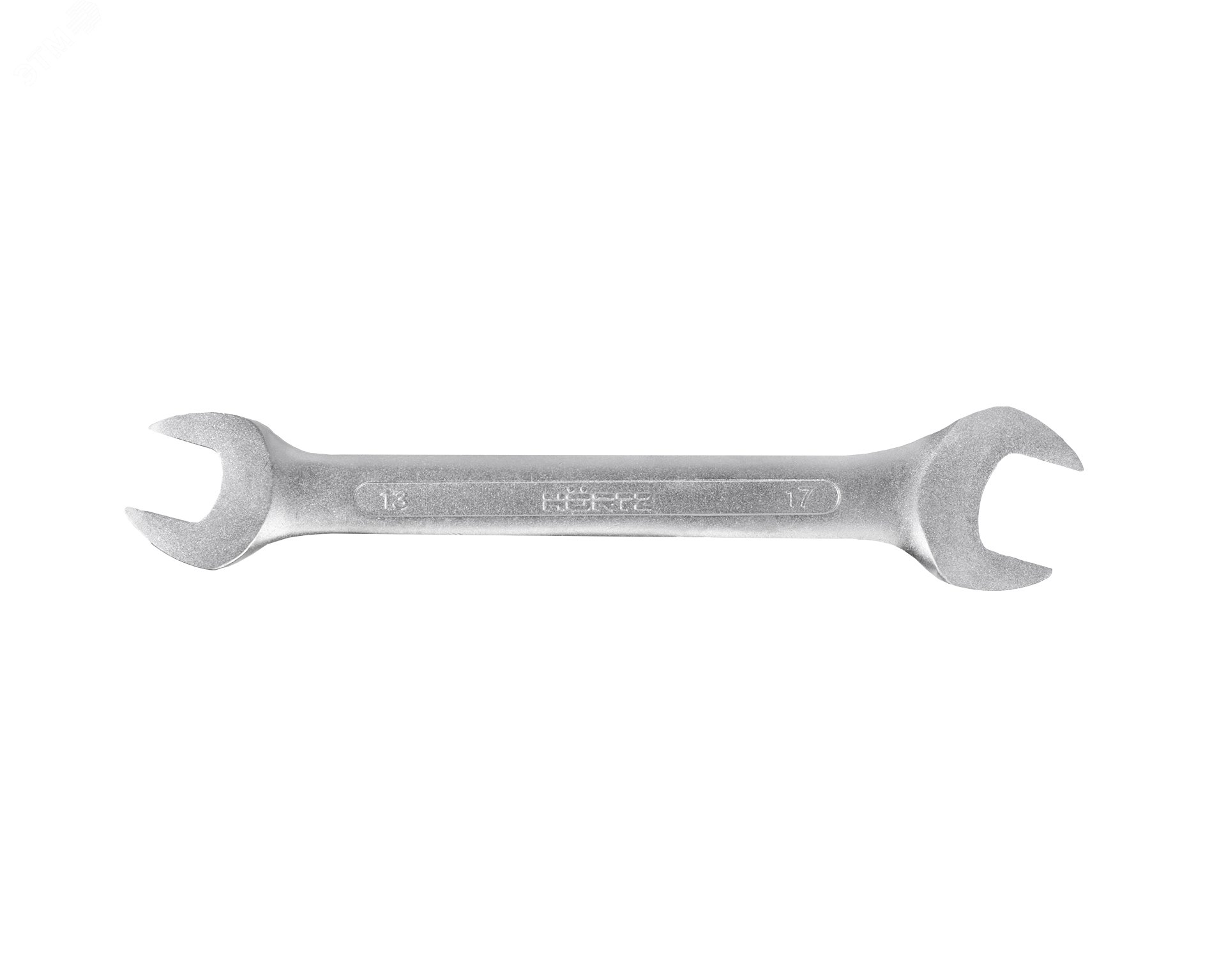 Изображение товара Ключ гаечный (рожковый) двусторонний 13х17 хромированный (шт)
