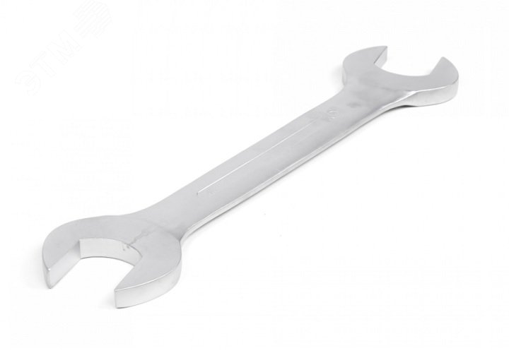 Изображение товара Ключ гаечный (рожковый) двусторонний 50х55 хромированный (шт)