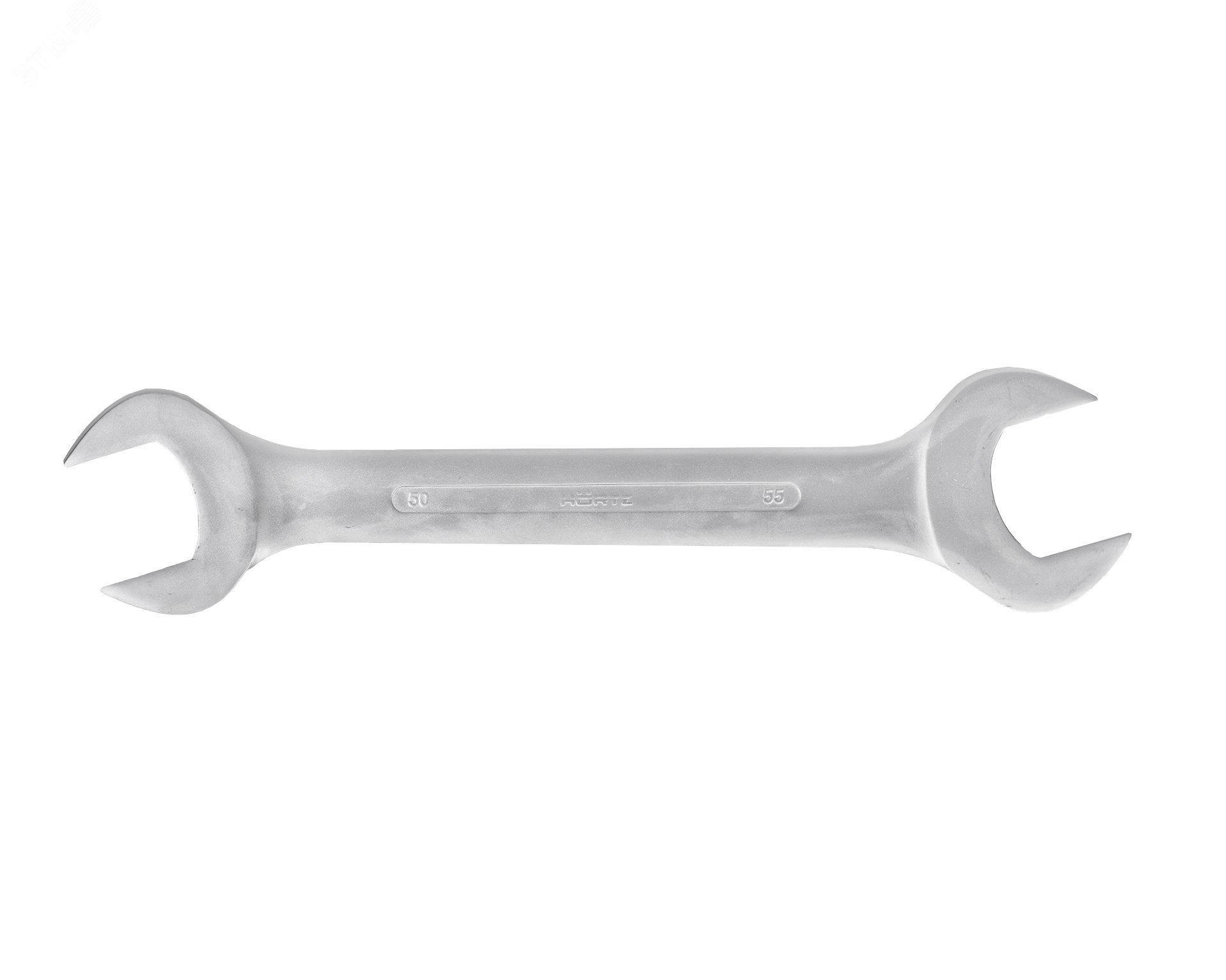 Изображение товара Ключ гаечный (рожковый) двусторонний 50х55 хромированный (шт)