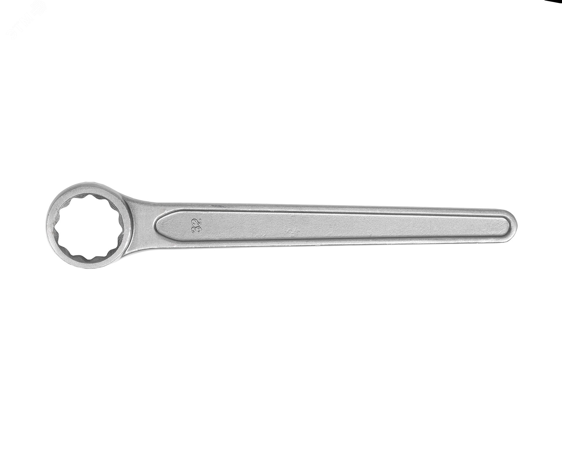 Изображение товара Ключ накидной односторонний 32 прямой длинная ручка HORTZ