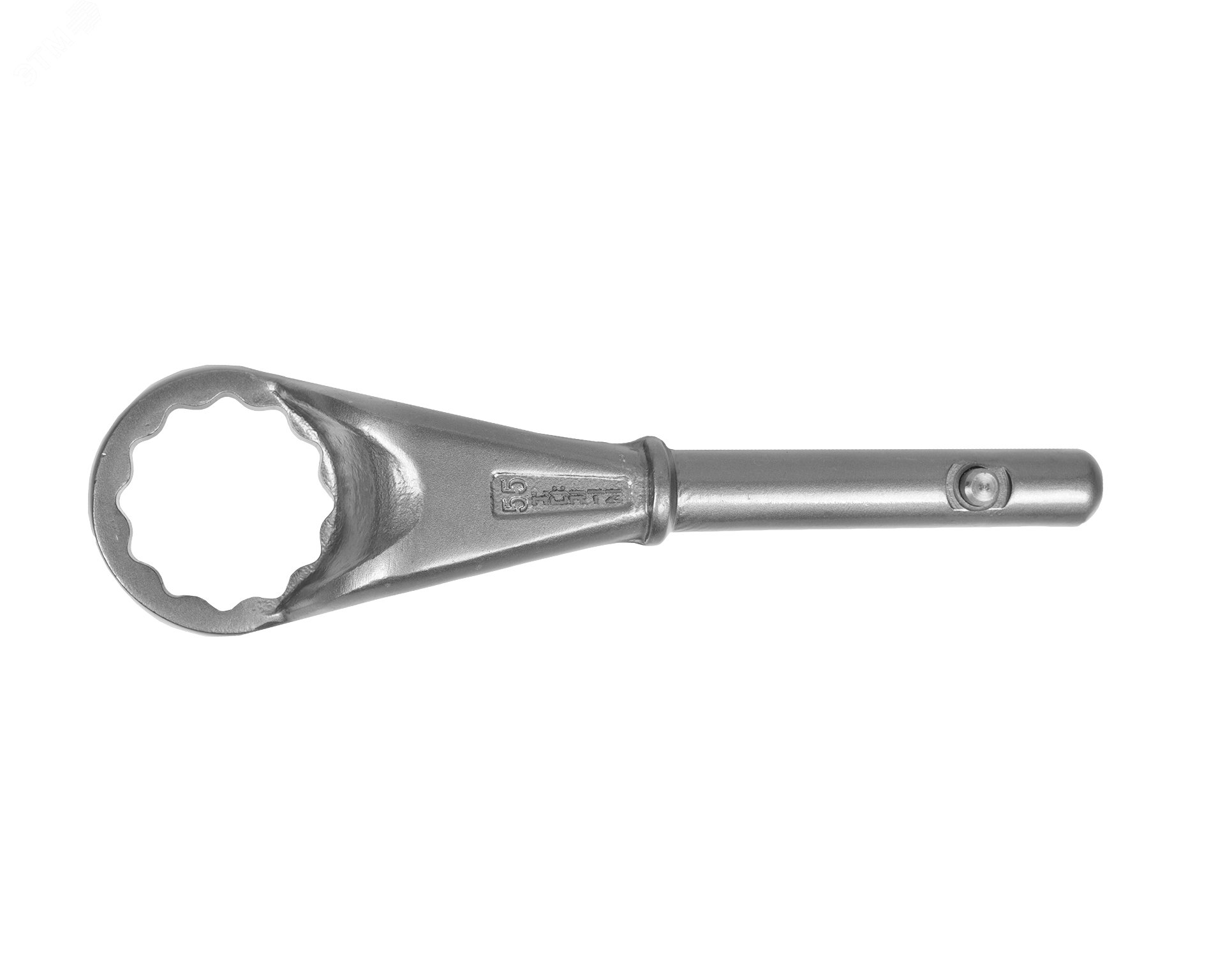 Изображение товара Ключ накидной односторонний 55 усиленный HORTZ профессиональный инструмент