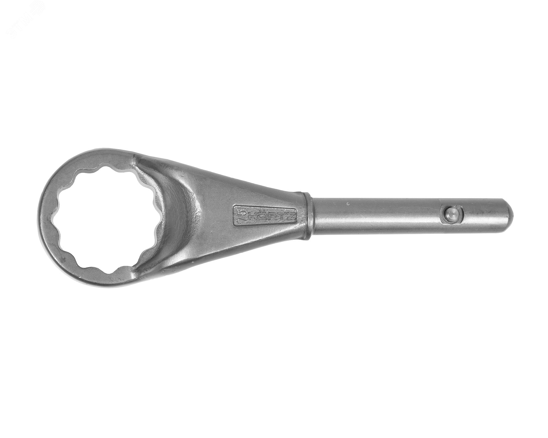 Изображение товара Ключ накидной односторонний 75 усиленный с рукояткой (шт)