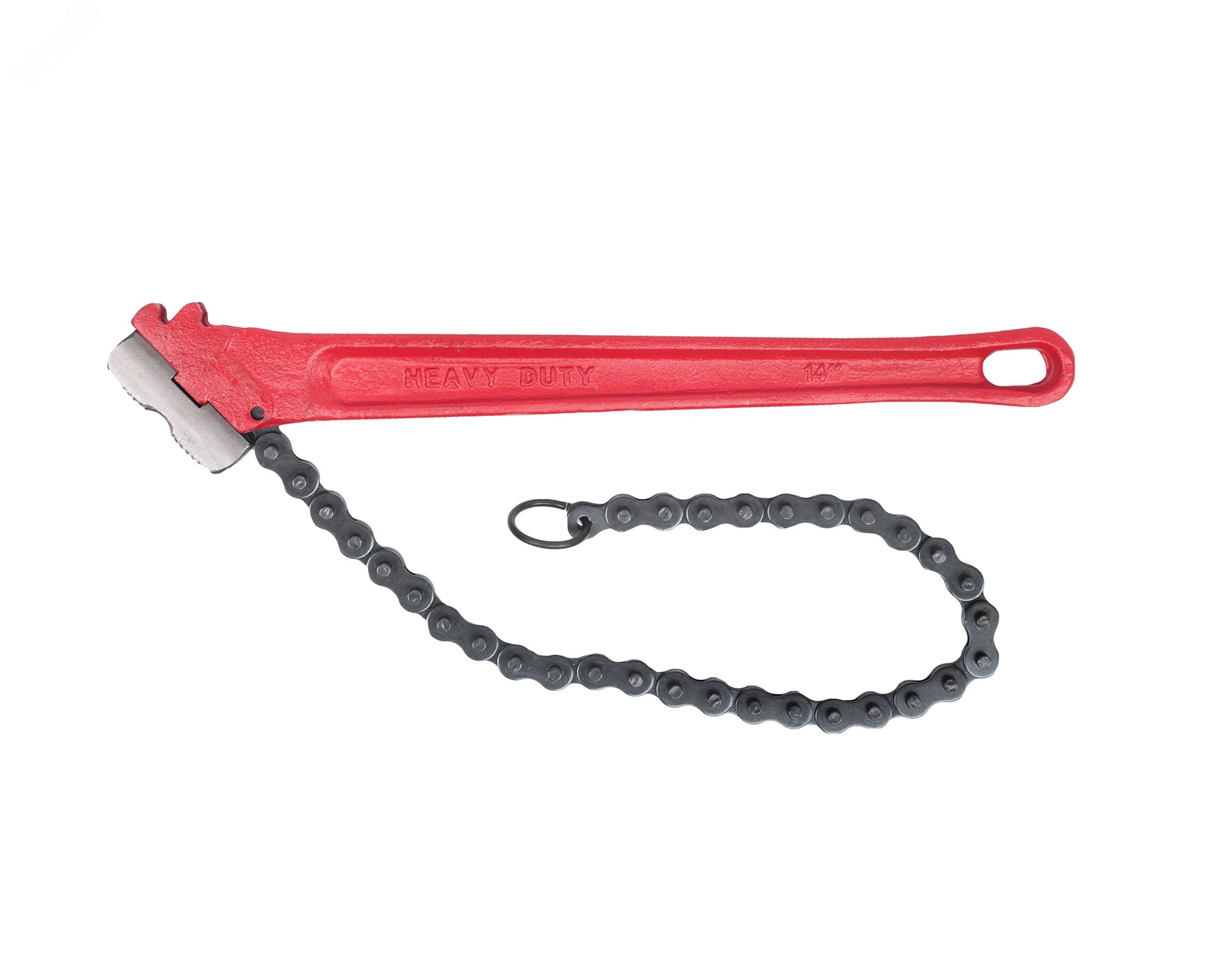 Изображение товара Ключ трубный цепной 14'' HORTZ для труб диаметров 50-125 мм