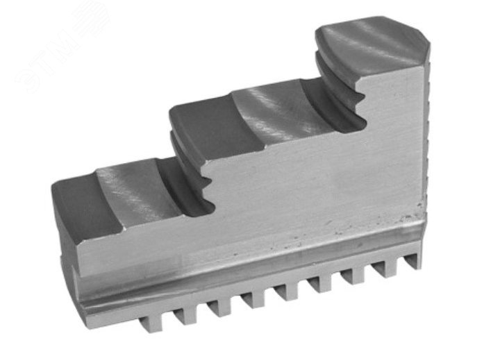 Изображение товара Кулачки 80 мм прямые к патронам для токарных станков