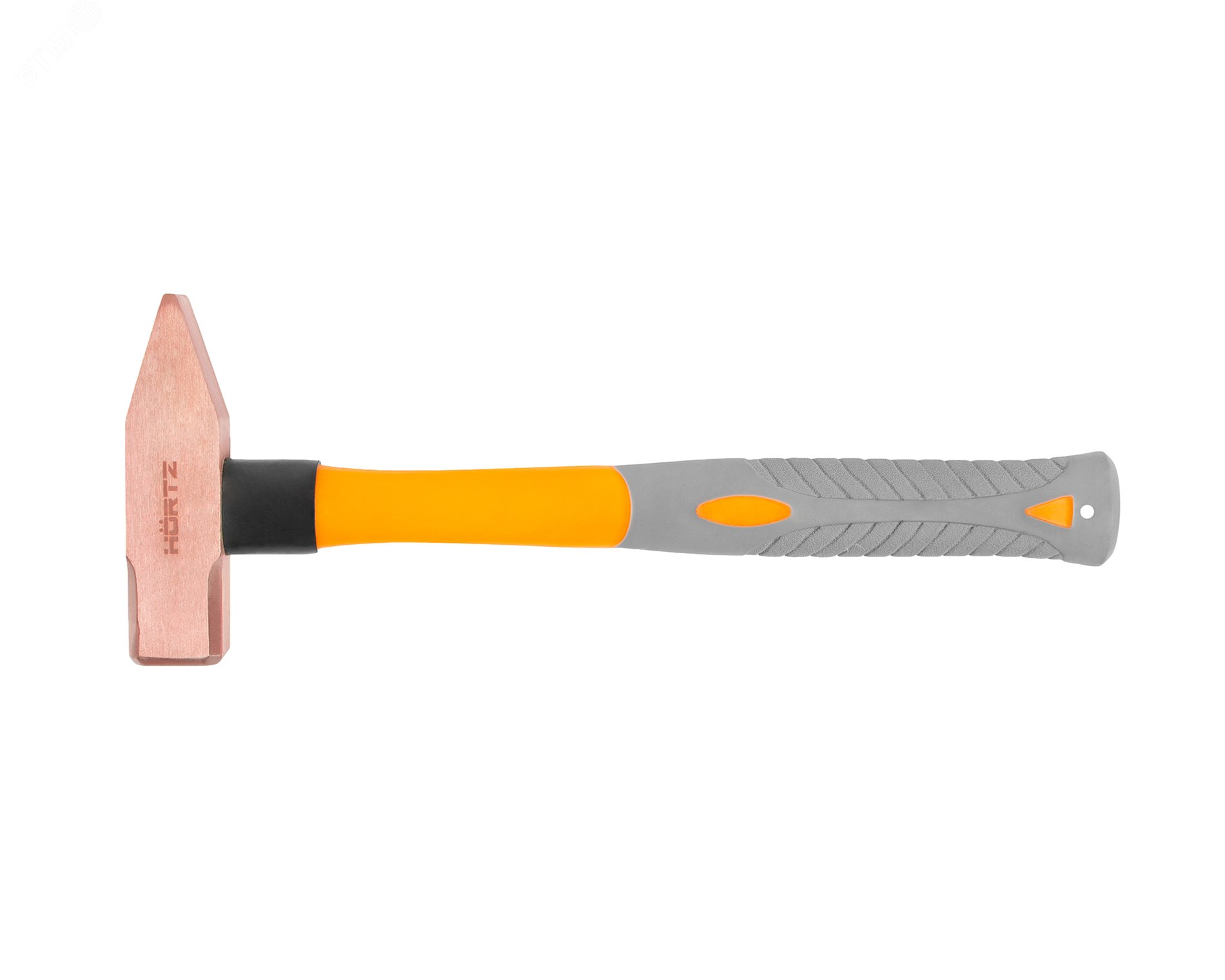 Изображение товара Молоток слесарный с поперечным бойком 3 кг BeCu искробезопасный HORTZ