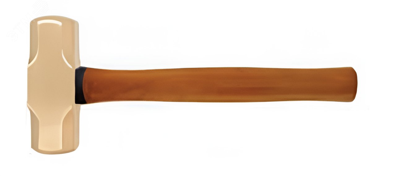 Изображение товара Кувалда тупоносая 4 кг AlCu рукоятка дерево искробезопасная 191B-1024 (шт)