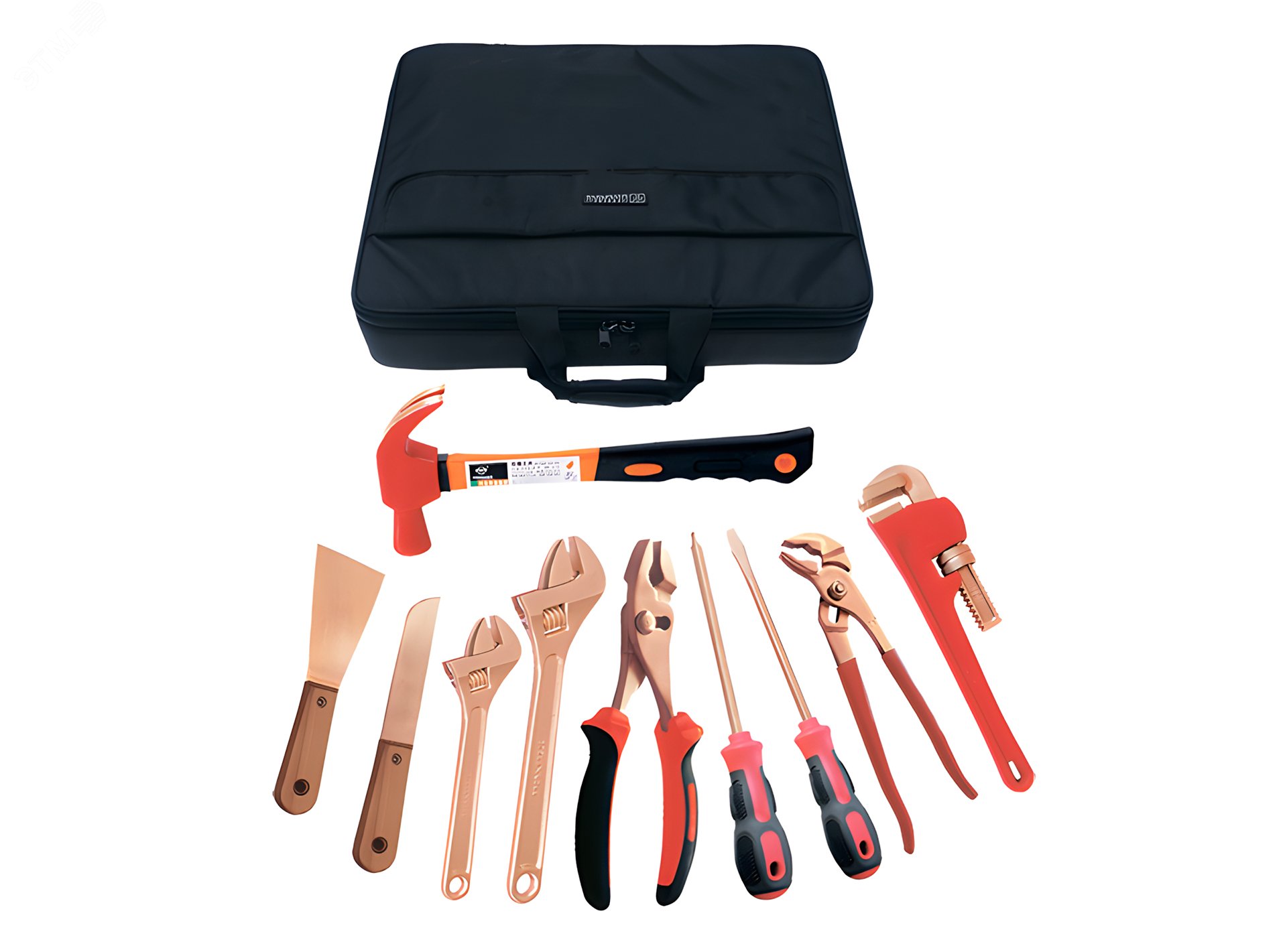 Изображение товара Набор взрывобезопасного инструмента (10 предметов) AlCu № U-10 (шт)