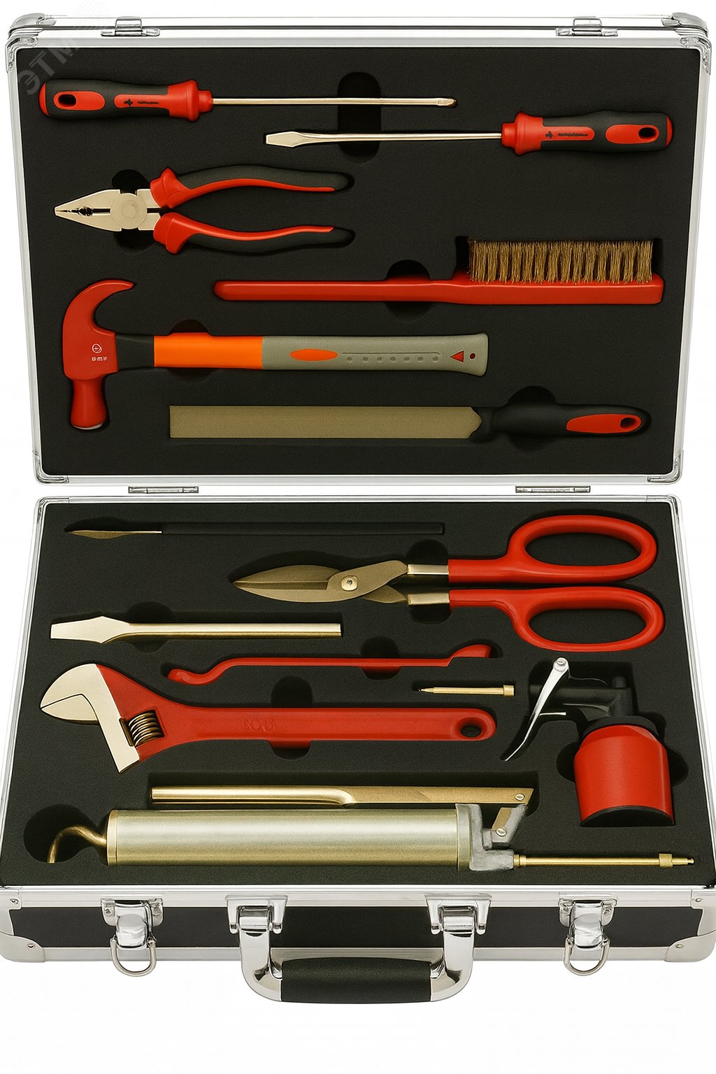 Изображение товара Набор взрывобезопасного инструмента (13 предметов) BeCu No.AA27-13 (шт)