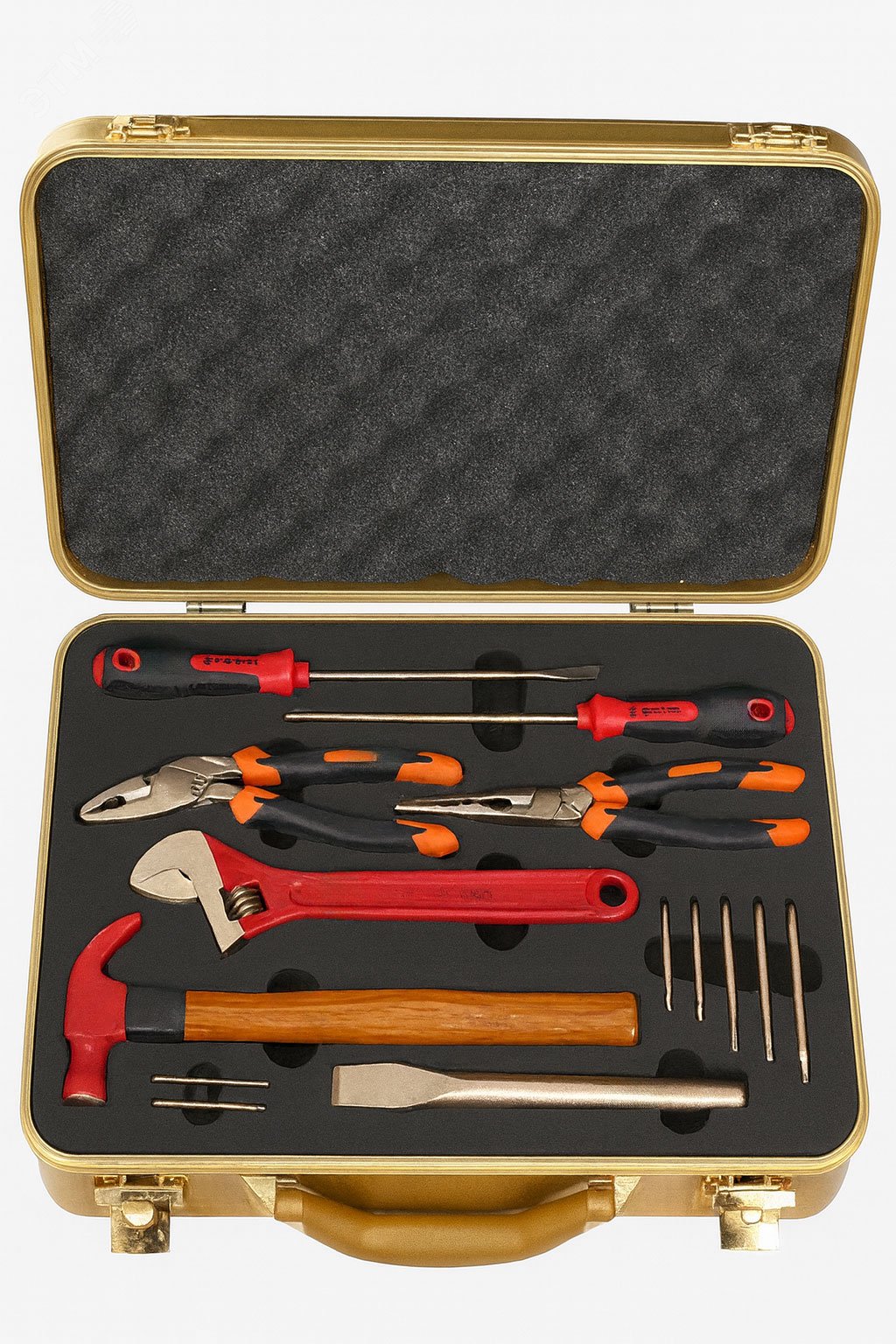 Изображение товара Набор взрывобезопасного инструмента (14 предметов) AlCu No.AA19-14 (шт)