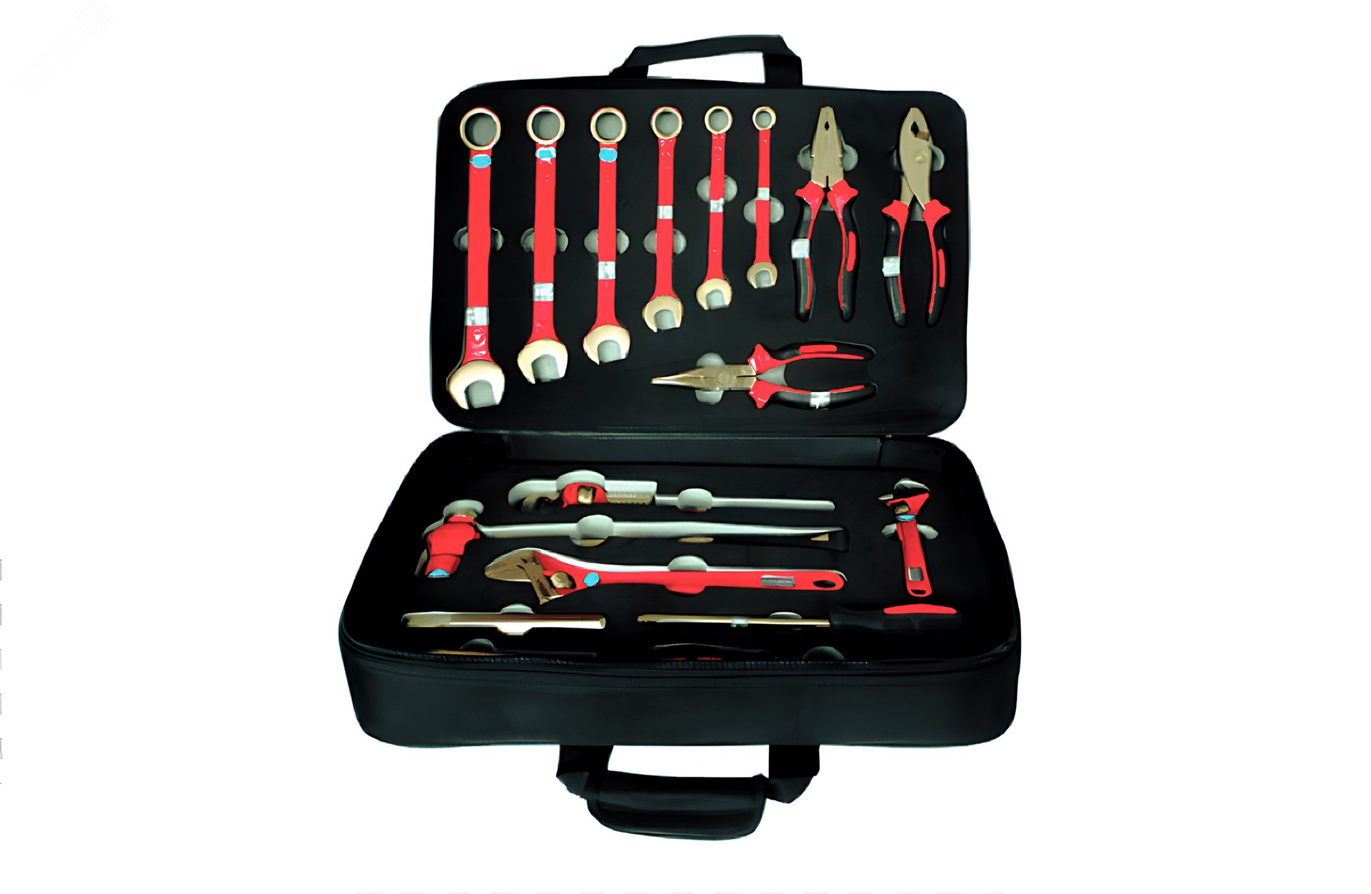 Изображение товара Набор взрывобезопасного инструмента (17 предметов) AlCu № H-17 (шт)