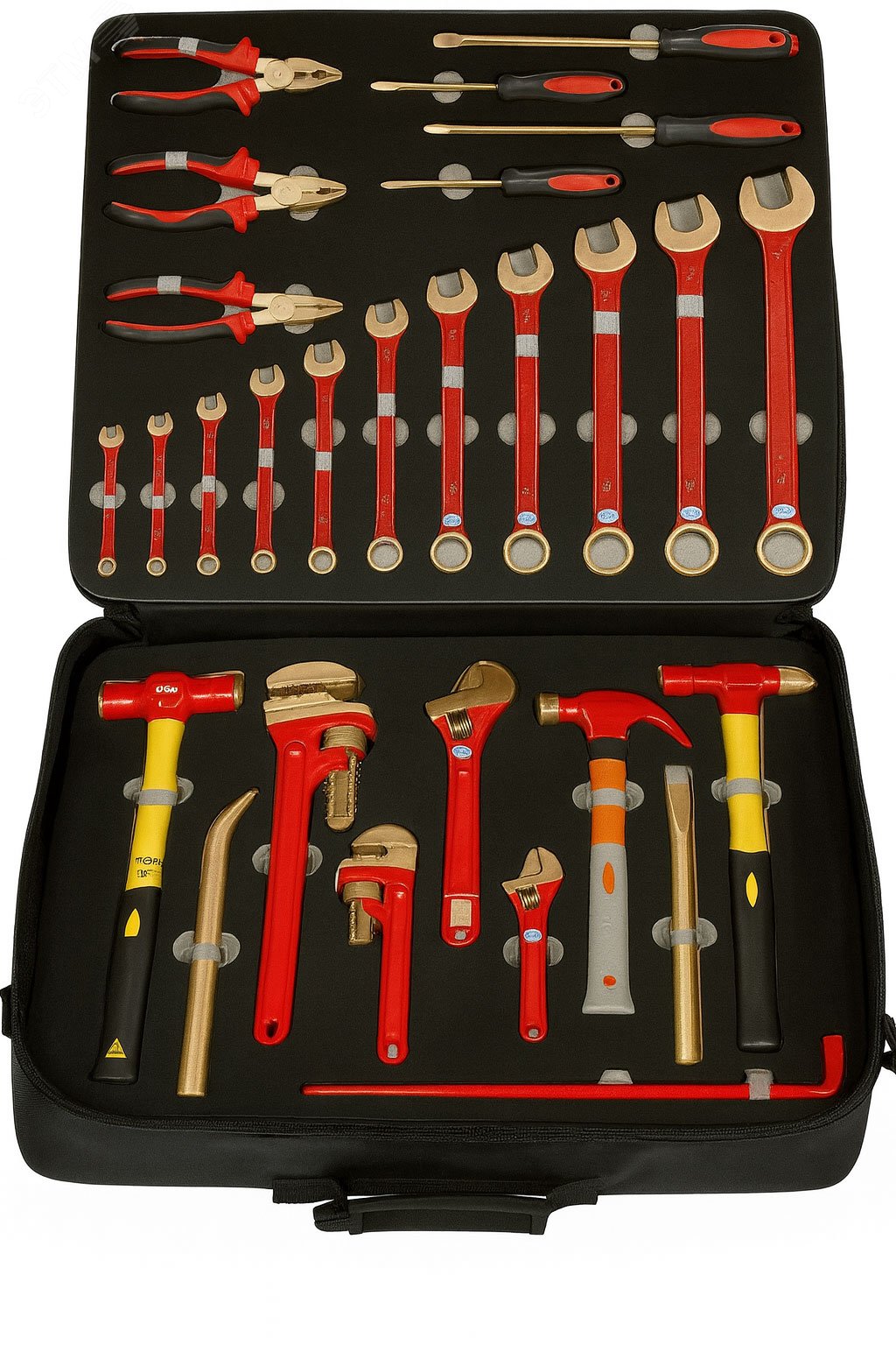 Изображение товара Набор взрывобезопасного инструмента (28 предметов) BeCu № K-28 (шт)