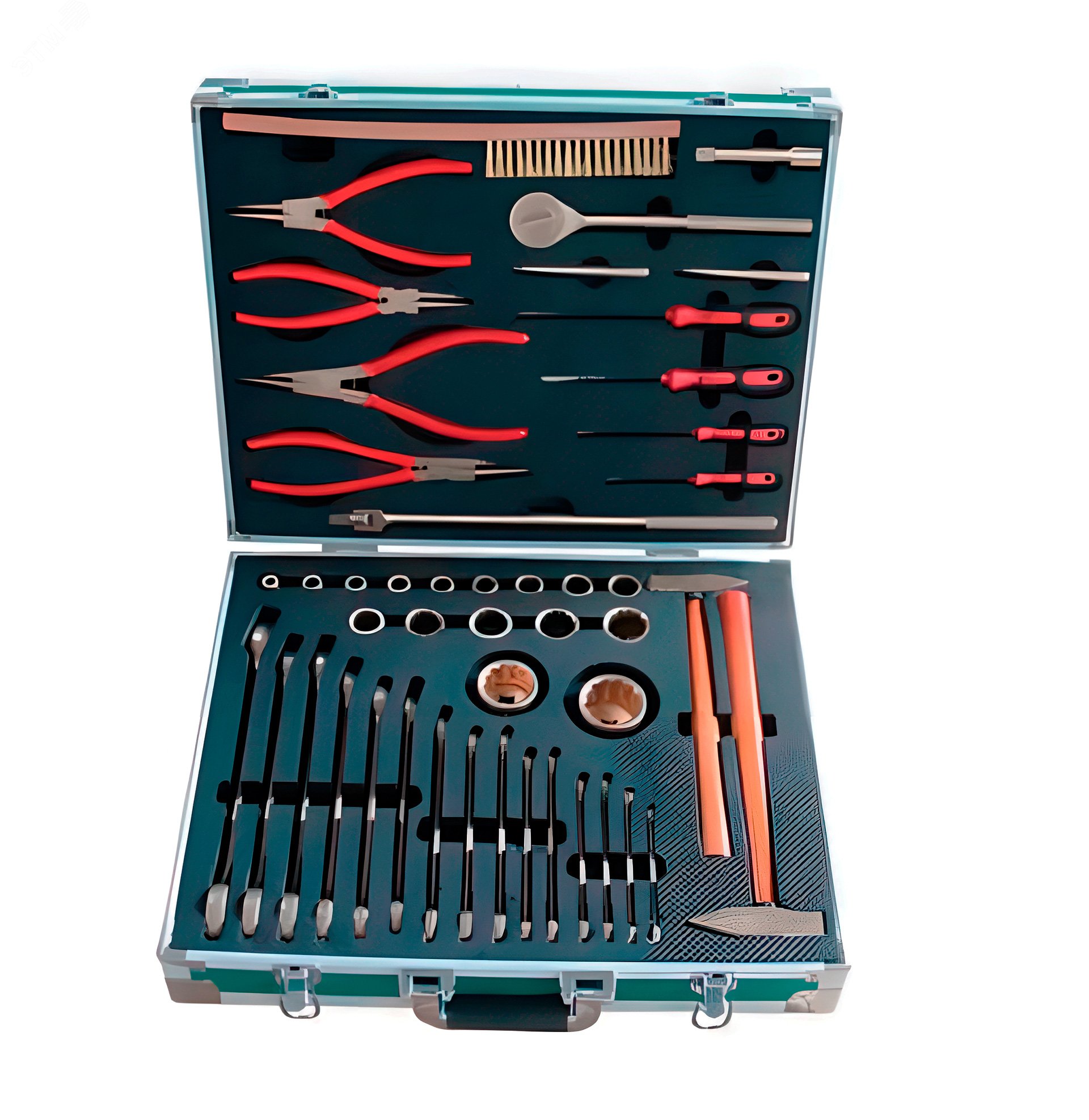 Изображение товара Набор взрывобезопасного инструмента (47 предметов) BeCu No.AA17-47 (шт)