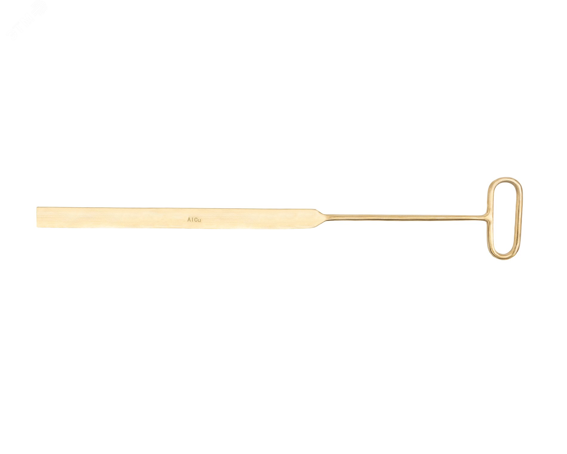 Изображение товара Нож искробезопасный для разделки фланцев с круглой ручкой 1240 мм AlCu (шт)