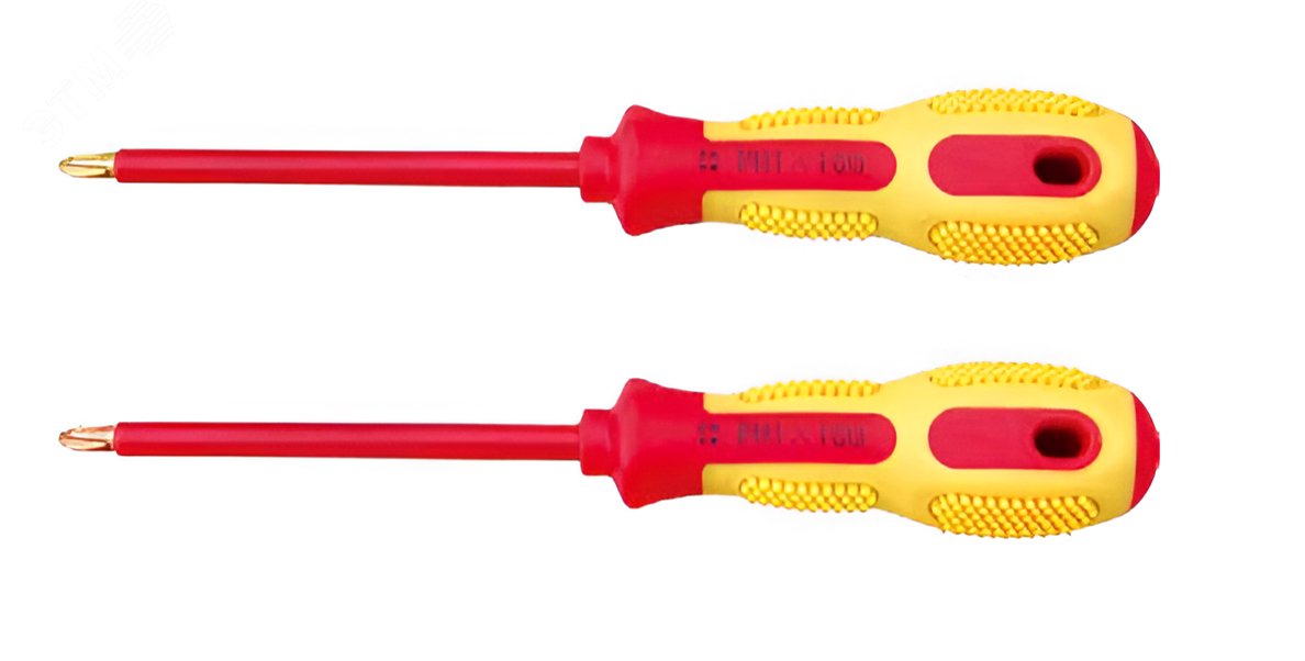 Изображение товара Отвертка крестовая изолированная PH 2х125 из сплава BeCu для взрывоопасных сред