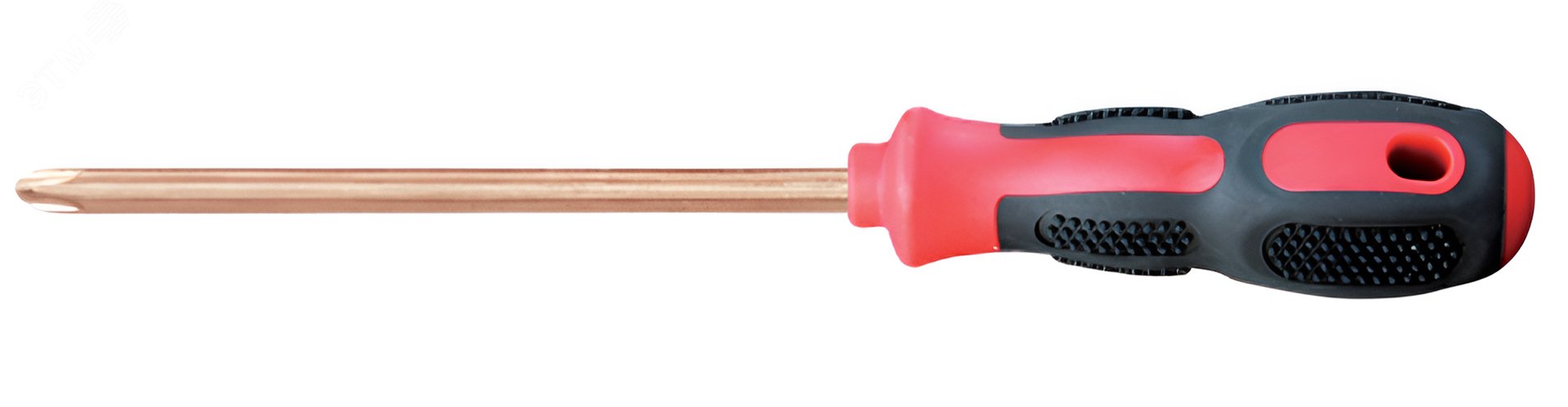 Изображение товара Искробезопасная крестовая отвертка PH 2x125 из сплава BeCu 240 мм