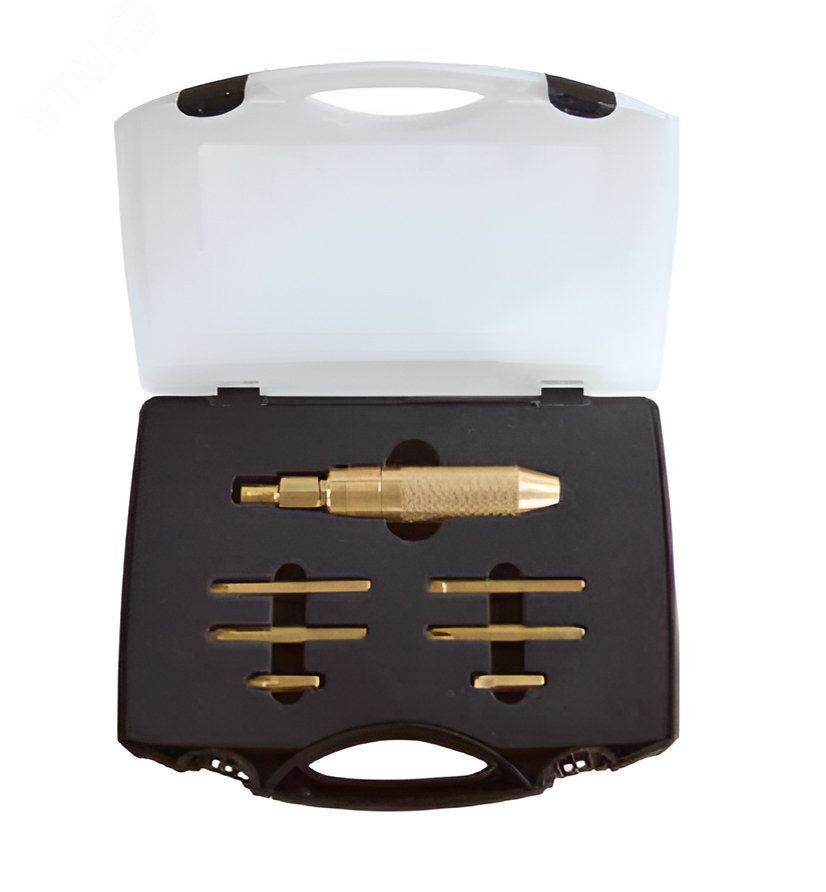 Изображение товара Искробезопасная ударная отвертка с набором бит и кейсом HORTZ