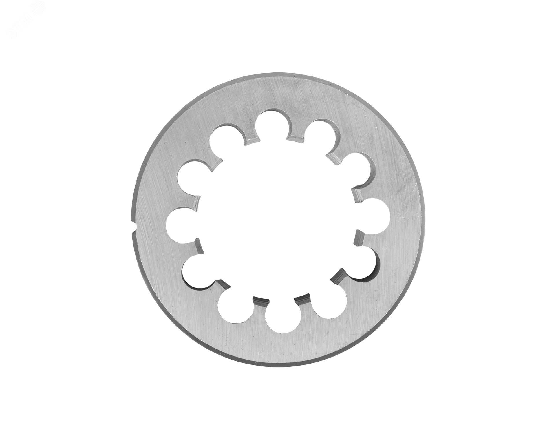 Изображение товара Плашка М45х1.5 из стали 9ХС для метрической резьбы HORTZ