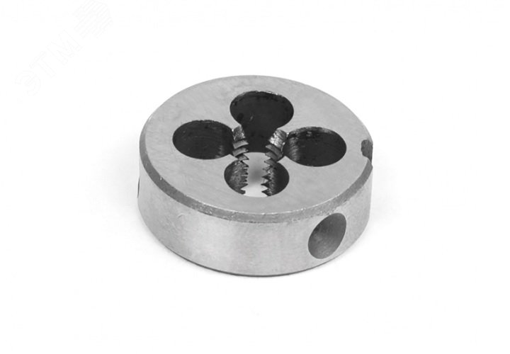 Изображение товара Плашка М7х0.5 из стали 9ХС, правая, 25 мм