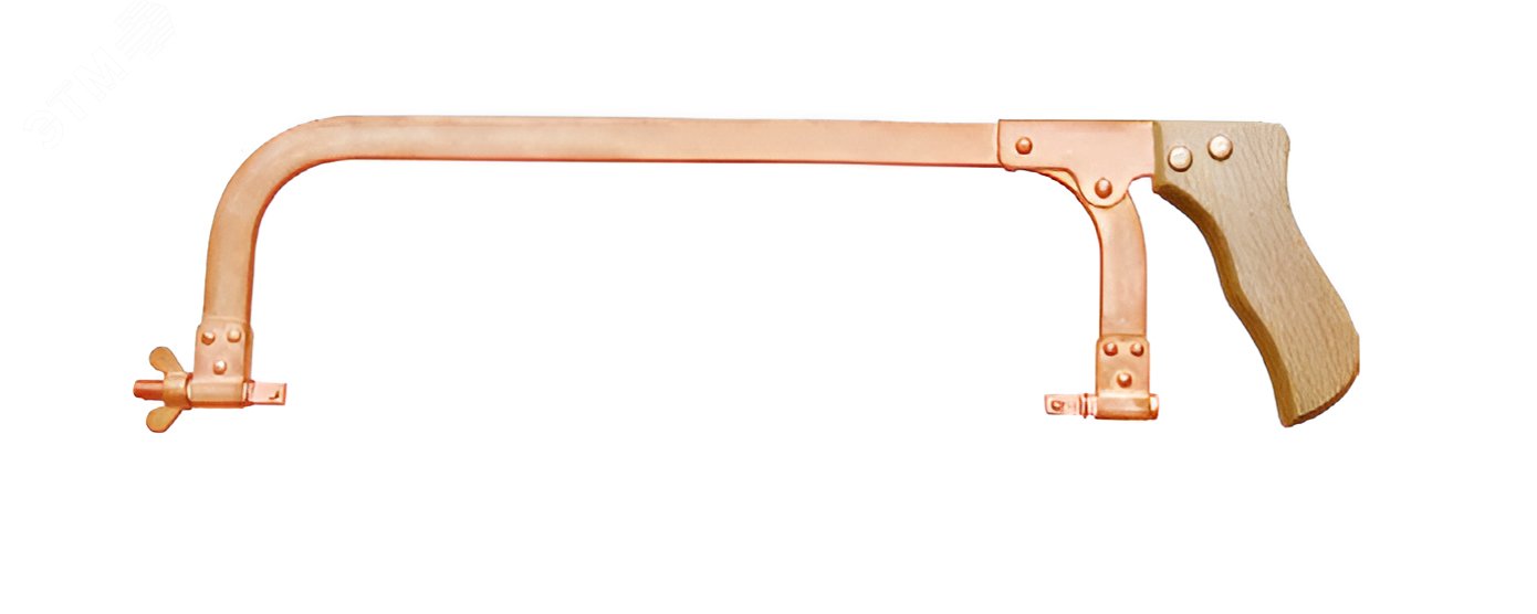Изображение товара Рамка ножовочная деревянная ручка из искробезопасных сплавов BeCu и AL-Cu