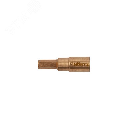 Изображение товара Головка торцевая с внешним шестигранником (1/4''-7 мм) искробезопасный сплав BeCu 111A-1010, HORTZ (шт)