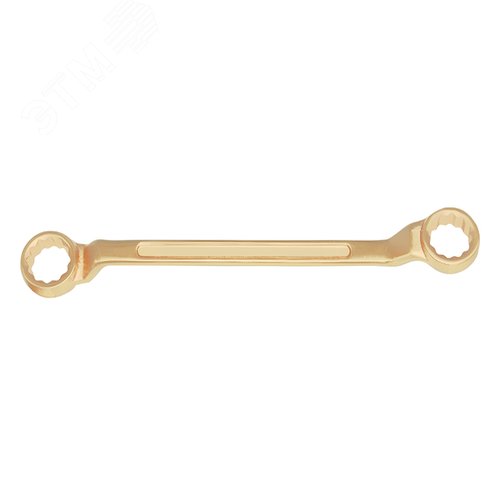 Изображение товара Ключ гаечный накидной двусторонний коленчатый 50х55 искробезопасный сплав AlCu 151-5055 (шт)